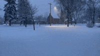 Snow Envelops Northern Wisconsin