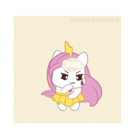 Bu Big Hug Sticker by Brave Unicorn
