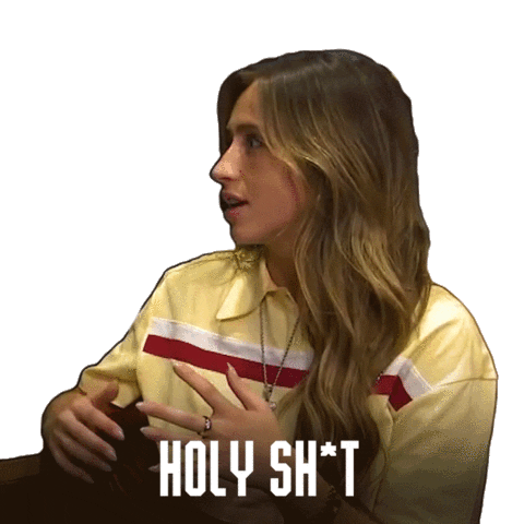 Surprise Wow Sticker by Tate McRae