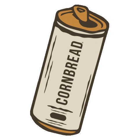 Cornbread_Hemp can thc seltzer cornbread Sticker