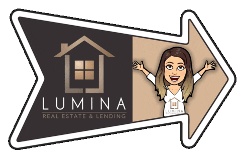 Arrow Realtor Sticker by Lumina Real Estate