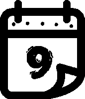 Curlysmurfette Takvim Sticker