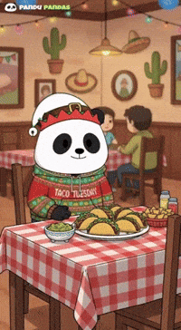 Lunch Taco GIF by Pandu Pandas