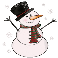 Christmas Snow Sticker