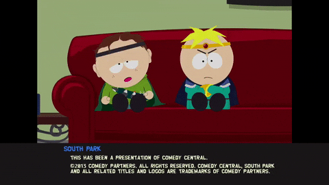 ignore butters stotch GIF by South Park 