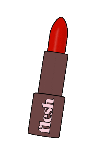 fleshbeauty makeup lipstick red lipstick flesh Sticker