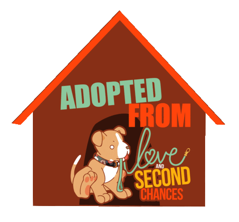 Dog Adopt Sticker by lovesecondchances