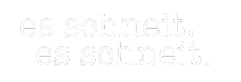 Winter Es Schneit Sticker by Heldenglück