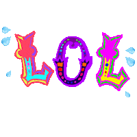 ha ha lol Sticker