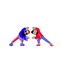 Ben__jo_ design power graphic dbz Sticker