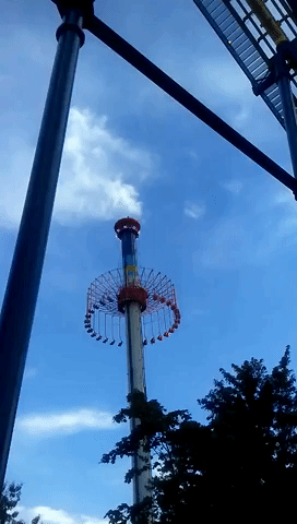 Power Cut Strands Riders at Carowinds Theme Park