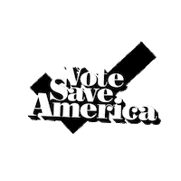 Trump America Sticker by Crooked Media