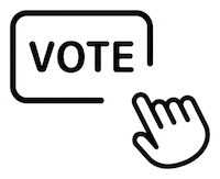 Vote Elections Sticker by Snapbox Photo Booth Co