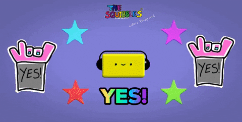 Lets Go Yes GIF by The Squibbles
