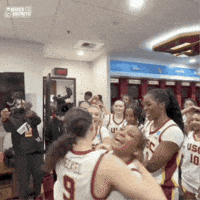Excited Usc Trojans GIF by NCAA March Madness