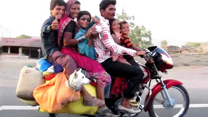 bike driving GIF
