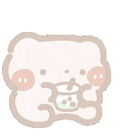 Happy Teddy Bear Sticker