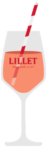 Lillet_USA wine spritz clink aperitif Sticker