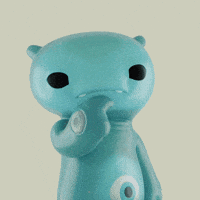 playsomo slimer demure somo GIF