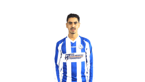 Blauwwit Sticker by Voetbalvereniging Scherpenzeel
