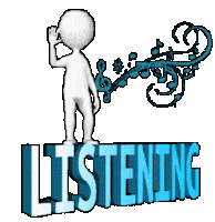 listen STICKER