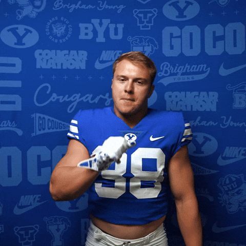College Football Go Cougs GIF by BYU Cougars