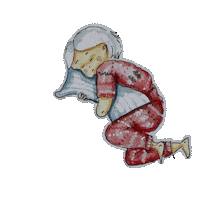 fraukvonda mude schlafen süße träume nicht wecken Sticker