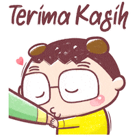 Thanks Raya Sticker by Bear Boss Buddies