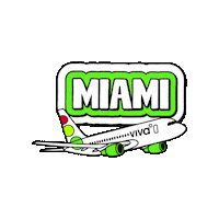 Travel Usa Sticker by Viva Aerobus