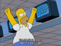 excited homer simpson GIF