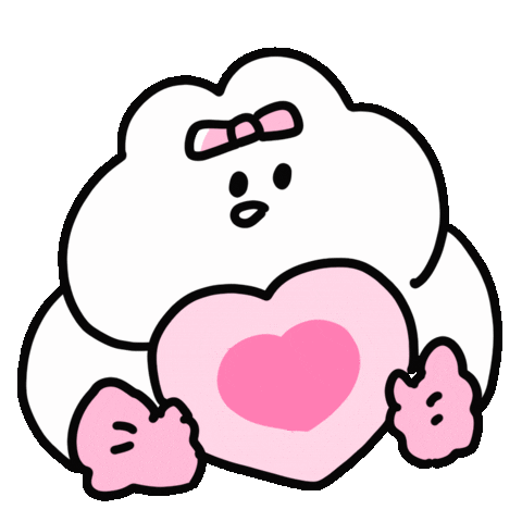 Pink ピンク Sticker by おめがちゃん