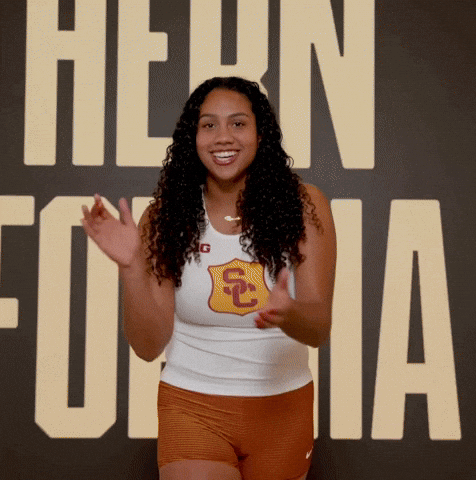 Track And Field GIF by USC Trojans