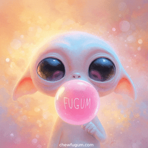 Vibe Cute Alien GIF by Fugum