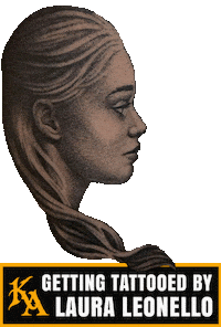 Art Girl Sticker by Kings Avenue Tattoo