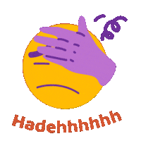 Huft Hadeh Sticker by Zenius Education