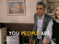 Angry Dan Levy GIF by Schitt's Creek