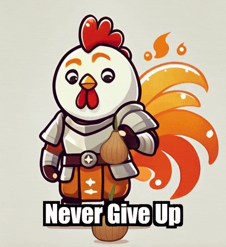 Never Give Up Wisdom GIF by Zorooster