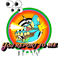 I Run This Look At Me Sticker