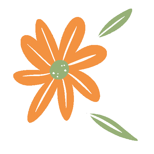 Flower Leaves Sticker by Tacméla