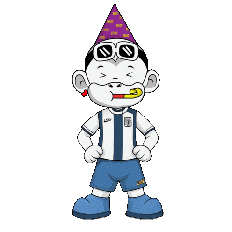 Alianza Lima Dancing Monkey Sticker by Zhot