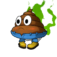 Gass Farting Sticker by Hugo.fm