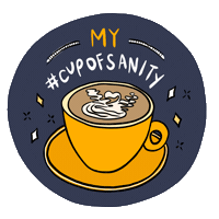 Sanitycoffeebar coffee singapore localbusiness sanity Sticker