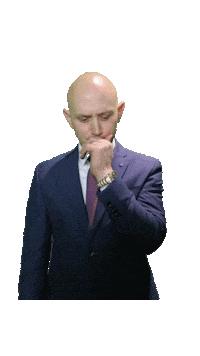 Thinking Wondering Sticker by Jason T Conforti