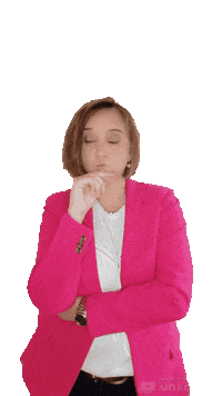 Sad Pink Sticker by Tanja Lamain Professional Organizer