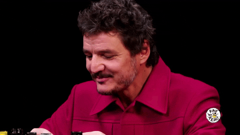 It Creeps Pedro Pascal GIF by First We Feast