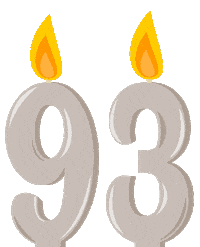Birthday Flickering Sticker
