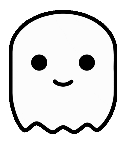 ghostdemocracy giphyupload wink skincare ghost Sticker