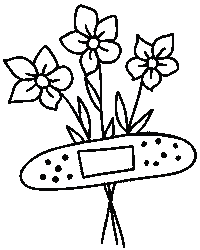 Flowers Pflaster Sticker by Armyfordogs