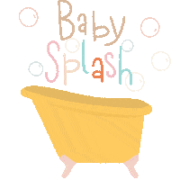 lefotick lefotick baby splash Sticker