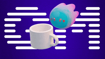 MotokoWorld coffee good morning morning sleepy GIF